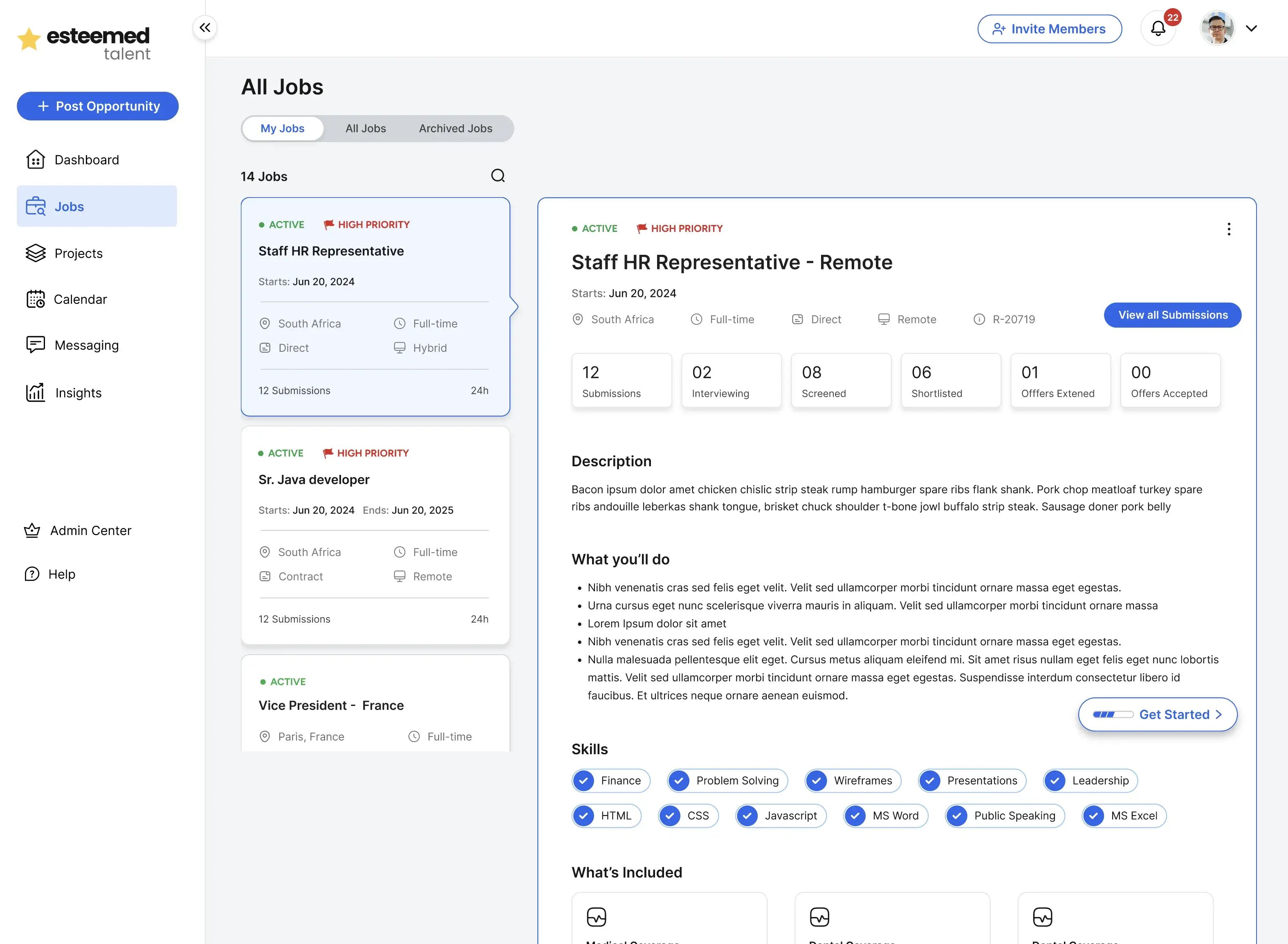 Education talent platform